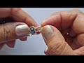 Cuboid Twinkle Bracelet/Easy to make beaded jewelry Tutorial Diy