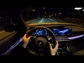 2024 BMW i7 M70 | POV NIGHT DRIVE