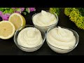 Lemon Mousse Dessert in 5 Minutes! Refreshing summer dessert! Everyone is looking for this recipe!