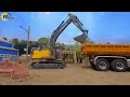 Amazing Water Pipe Installation RC Construction Site! Reckless Workers! RC 1:14 Scale.