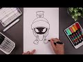 How To Draw Marvin the Martian