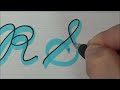 How to write neat hand lettering | Capital letters | Amazing handwriting | Calligraphy