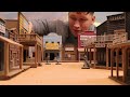 Making a Miniature Wild West Town