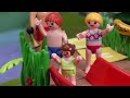 Playmobil Familie Hauser - Das Aquapark Riesen Brettspiel mit Anna und Lena