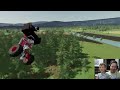 Stuntman jumps Monster Truck over lake and buses | Farming Simulator 22