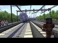 Chase Train Collision in Minecraft Animation