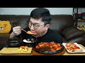 ASMR MUKBANGㅣStir-fried sausage and vegetables & EggrollㅣEATING SHOW