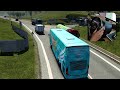 Bus Driving Euro Truck Simulator 2 | Thrustmaster T128 Steering Wheel