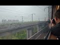 High speed train Shanghai to Beijing 4K
