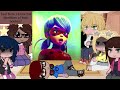 Miraculous ladybug characters react to each other!