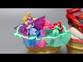 Ice Cream Cups Disney Cars Princesses and Superise Toys