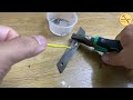 Unlocking The Secrets Of Soldering! Put Salt On Soldering Iron and Amazing Results