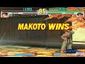 Makoto's solid fightcade round