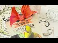 Halloween Gift Tags TUTORIAL DIY Halloween Gifts Tags Scrapbook Tag  SCRAPBOOKING | Iralamija