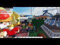 Riding All My Roller Coasters In Theme Park Tycoon (With My Friend)