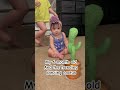 The dancing cactus trend for my baby girl #baby #cactus #babygirl #funny #cute #cutebabies