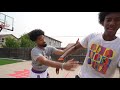 TALKING ALL THAT S**T! 1v1 Basketball Vs My LITTLE Brother..