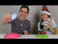 CAIXA MISTERIOSA DE SLIME SABOTADO!! Vivi,Chloe e Mamãe!!