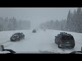 Driving a Light Semi Truck Over Rabbit Ears Pass in All Her Raging Winter Storm Glory, Barefoot!!