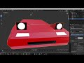 How to: Model a Low Poly Car (Tutorial) | Blender | FINISHED!