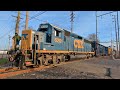 [RF] - Chasing the Conrail SA-31 on the North Jersey Coast Line in Late February