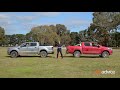 2020 Ford Ranger v Toyota Hilux: Tug of War | Australia's favourite utes battle it out! | CarAdvice