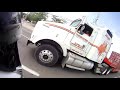 TRUCK DRIVER TRIES RUNNING ME OVER! Vlog