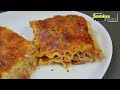 Lasagna with Minced Meat and Cheese, Italian Lasagna with all its Secrets by Samina Food Story