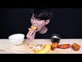 ENG SUB) ASMR SWEET POTATO CHEESY PIZZA & SPICY CHICKEN EATING SOUNDS MUKBANG 피자 치킨 먹방ASMR MUKBANG