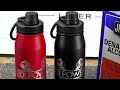 Thunder Laser WaterBottle Engraving