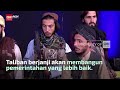 Tenteng Senjata, Tentara Taliban Awasi Presenter Televisi