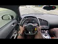 2010 Audi R8 V10 Quattro POV Test Drive & 31,000 Mile Review
