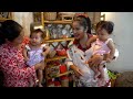 Lovely Dinner : Baby Siv Hour & Siv Ing enjoy dinner with us - Family food cooking