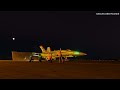 F/A-18C - Afterburner Catapult Night Launch | Flight Operations CVN-71 | DCS World