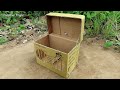 Really Creative Quick Pigeon Trap Make From Cardboard Box And Woods - Best Unique Bird Trap
