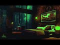 Cozy Bedroom with Relaxing Rain & Thunder Sounds-Crackling Fire Sounds & Rain ~Fall Asleep Instantly