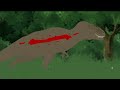 StickNodes Dino Showdown: Rexy vs. Speckles Animation.