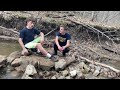 Building A Dam With Only Rocks