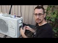 Solar Air Conditioner Full Installation & Review! True DIY From EG4!