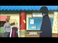 Sasuke tries to spend time with Sarada but does not know how