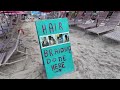 Walking Around Tortola, BVI Beach - 4K