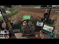 LS22 #NFMarsch FedAction Community Multiplayer #24 XXL Feld 78 mit 6 Spielern pflügen #farmingSim