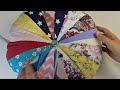 How to sew a chair cushion with scraps