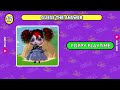 Guess The MONSTER in Poppy Playtime Chapter 3 By SQUINT YOUR EYES | Dogday, Catnap, Smiling Critters