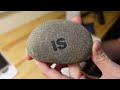 Is This A Rock? | How I Printed Helvetica on Rocks | Conceptual Art Project