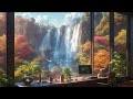 🍃[Soothing Music] Calm Cascade|🎵 Music to relaxation/focus/study/concentration/sleep/meditation