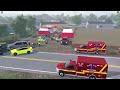 HAZMAT responds to Chemical Truck Crash! | ERLC Liberty County (Roblox)