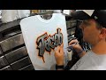 Airbrushed Graffiti Name 2