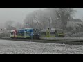 agilis RegioShuttle - Einfahrt in Selb-Plößberg 07.12.2016