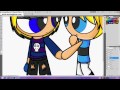 .:Speedpaint:. Bubbles and Emo Boomer